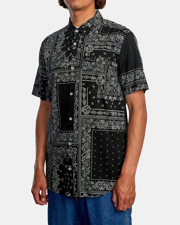 4 Yari - Camisa para Hombre  Z1SHSERVF1 RVCA