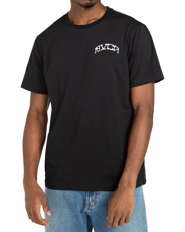 2 St Margret - T-Shirt for Men Black Z1SSRARVF1 RVCA