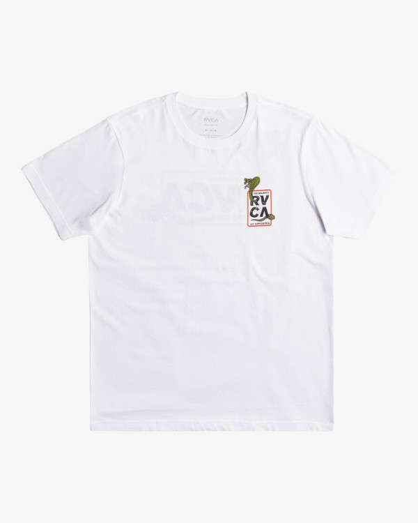 1 Snake Eyes - T-Shirt for Men White Z1SSRCRVF1 RVCA
