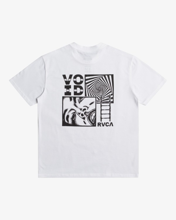 0 Void - T-Shirt for Men White Z1SSRNRVF1 RVCA