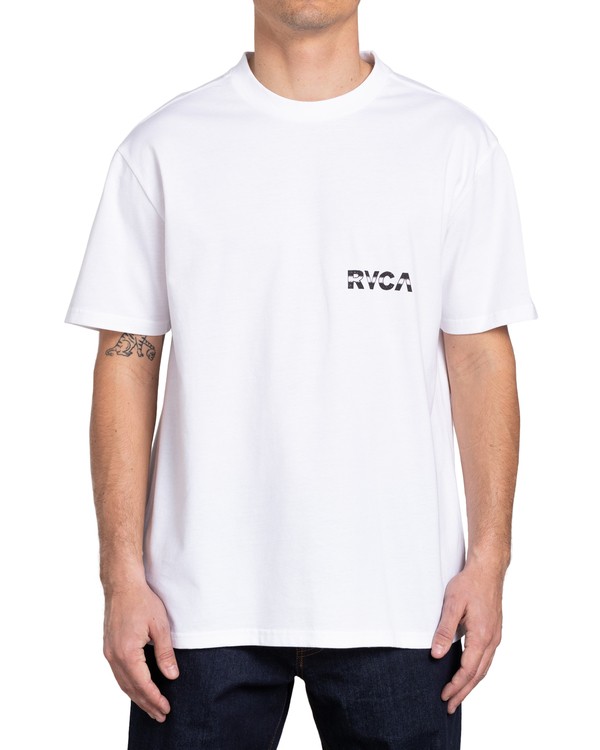 2 Void - T-Shirt for Men White Z1SSRNRVF1 RVCA