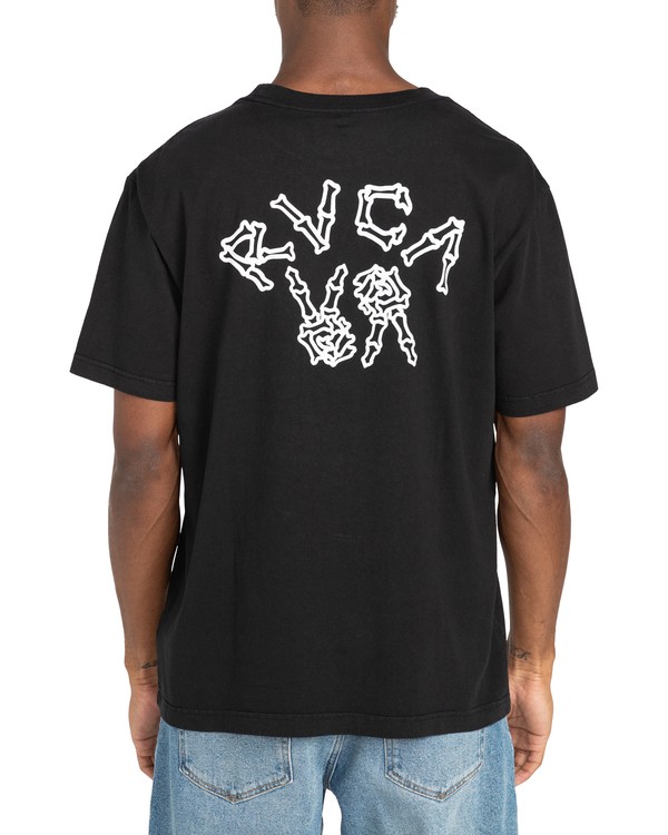 3 Peace Bones - T-Shirt for Men  Z1SSRVRVF1 RVCA