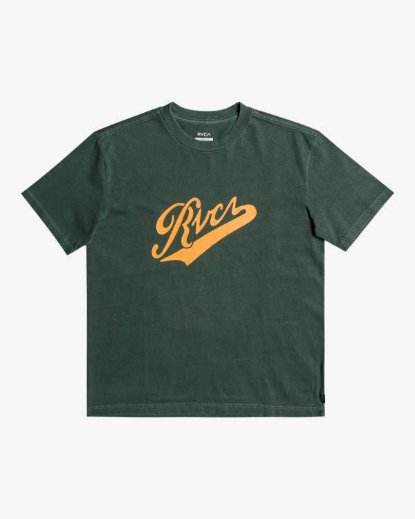 0 Pennant - T-Shirt for Men Green Z1SSRYRVF1 RVCA