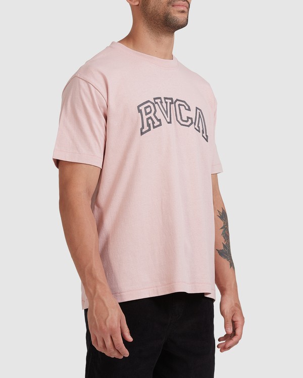 9 Rvca Teamster - T-Shirt for Men Grey Z1SSSDRVF1 RVCA