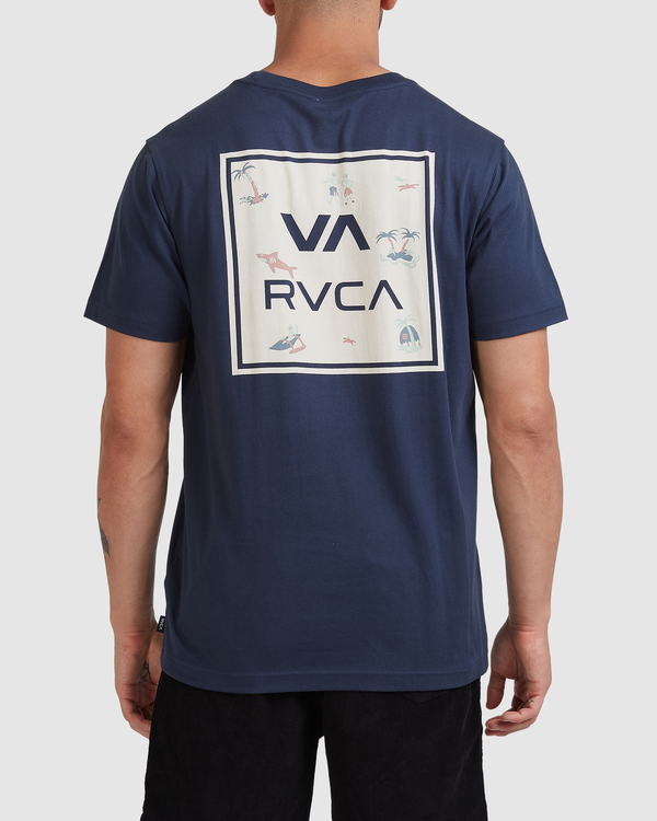10 VA All The Ways - Camiseta para Hombre Azul Z1SSSHRVF1 RVCA