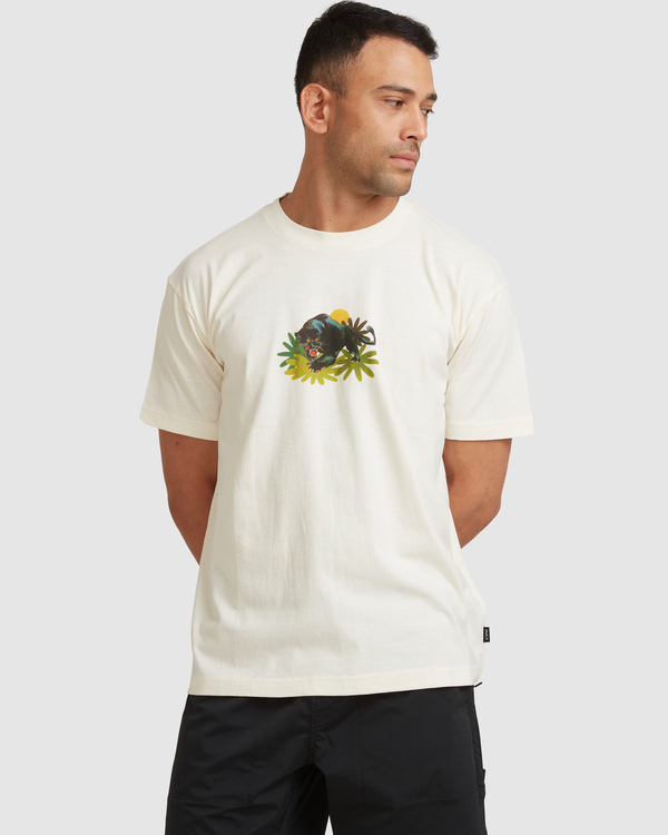 0 Melissa Grisancich Panther - T-Shirt for Men  Z1SSSIRVF1 RVCA