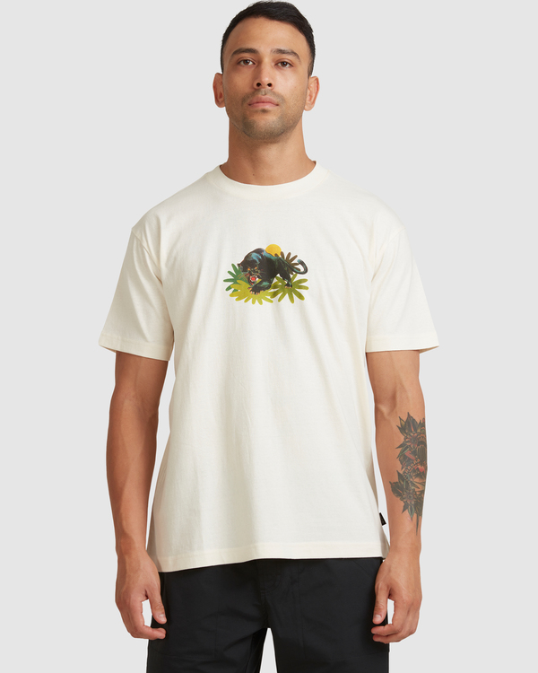 5 Melissa Grisancich Panther - T-Shirt for Men  Z1SSSIRVF1 RVCA