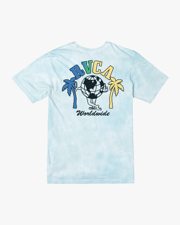 1 Worldcrass - T-Shirt for Men Blue Z1SSSLRVF1 RVCA