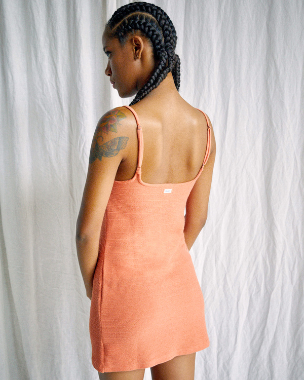 2 Camille Rowe Frankie - Tank Dress for Women Orange Z3DRRQRVF1 RVCA