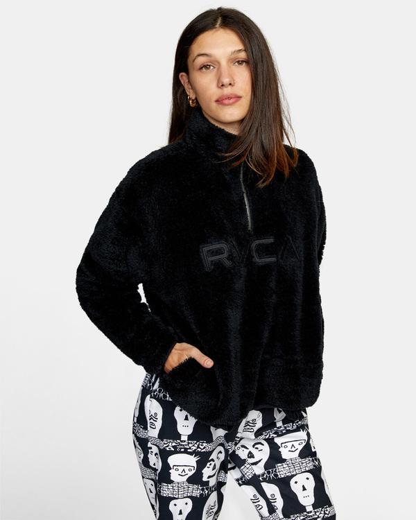 5 Relaxed Rvca - Sweatshirt for Women White Z3FLRHRVF1 RVCA