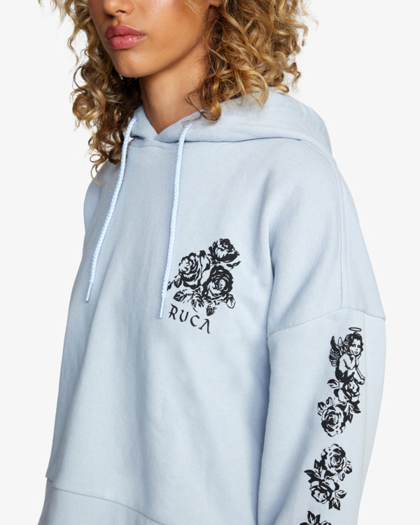 2 The Good And Bad - Sweat à capuche court pour Femme  Z3HORKRVF1 RVCA