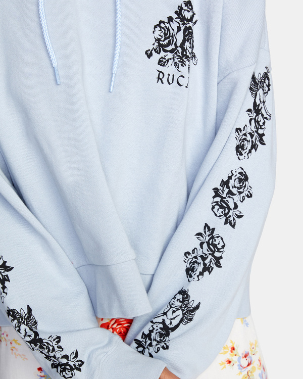6 The Good And Bad - Sweat à capuche court pour Femme  Z3HORKRVF1 RVCA