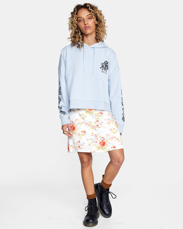 3 The Good And Bad - Sweat à capuche court pour Femme  Z3HORKRVF1 RVCA