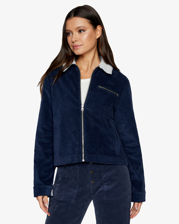 1 Fake It - Jacket for Women Blue Z3JKRIRVF1 RVCA