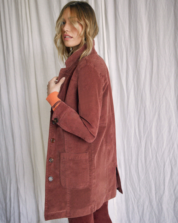 3 Camille Rowe Paradis - Coat for Women Brown Z3JKRJRVF1 RVCA