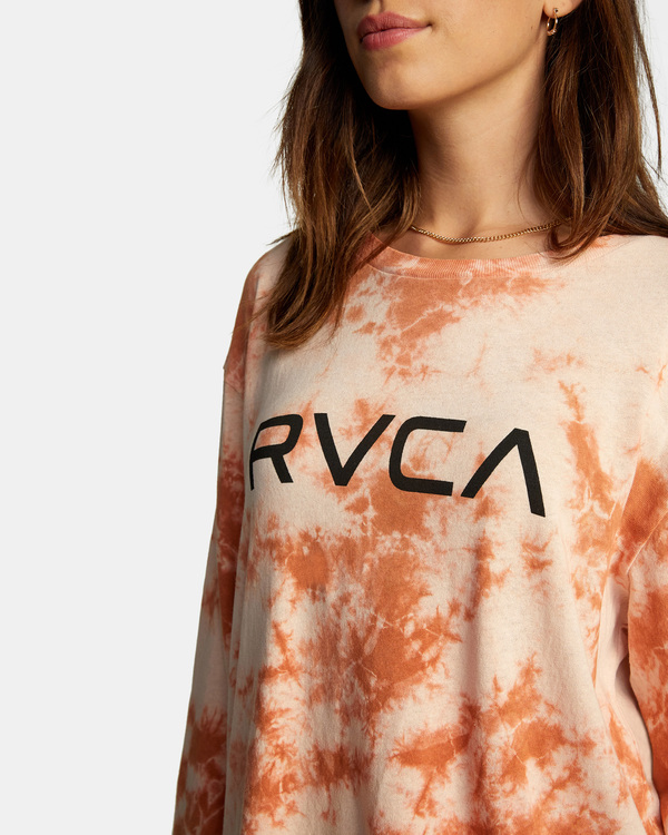 2 Big Rvca - Camiseta de Manga Larga para Mujer  Z3LSRARVF1 RVCA