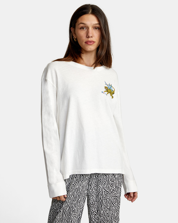 0 Matt Leines Tiger - Long Sleeve T-Shirt for Women  Z3LSRDRVF1 RVCA