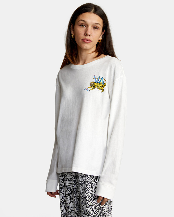 4 Matt Leines Tiger - Long Sleeve T-Shirt for Women  Z3LSRDRVF1 RVCA
