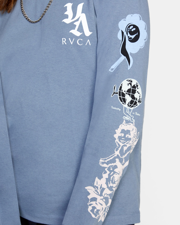 6 Mash Up - Long Sleeve T-Shirt for Women  Z3LSRERVF1 RVCA