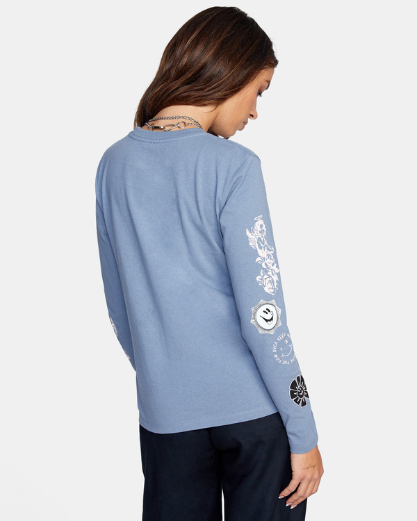 5 Mash Up - Long Sleeve T-Shirt for Women  Z3LSRERVF1 RVCA