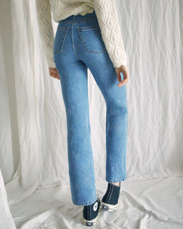 2 Camille Rowe Livin' - Jeans a vita alta da Donna  Z3PNRBRVF1 RVCA