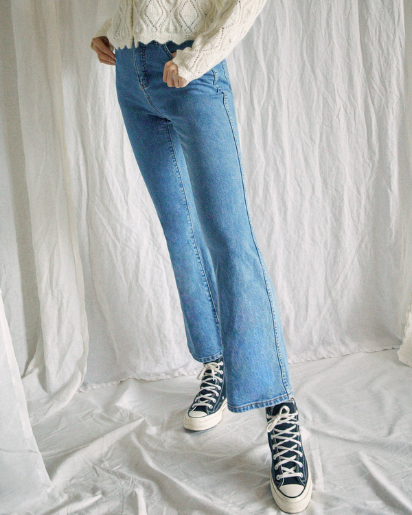1 Camille Rowe Livin' - Jeans a vita alta da Donna  Z3PNRBRVF1 RVCA