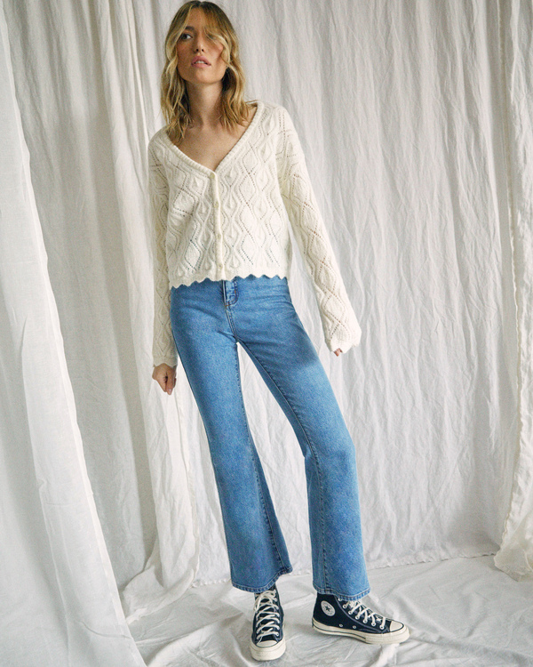 4 Camille Rowe Livin' - Jeans a vita alta da Donna  Z3PNRBRVF1 RVCA