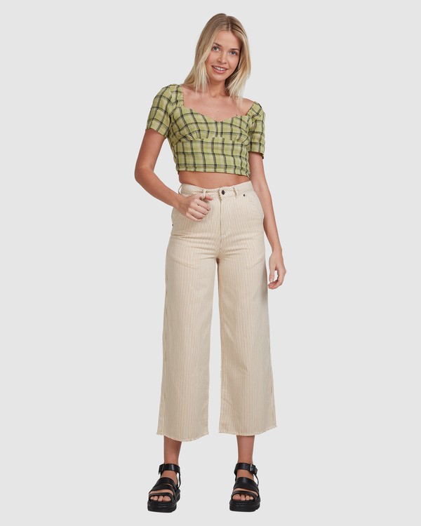 7 Fresh Prince - Pantalon pour Femme Jaune Z3PTRORVF1 RVCA