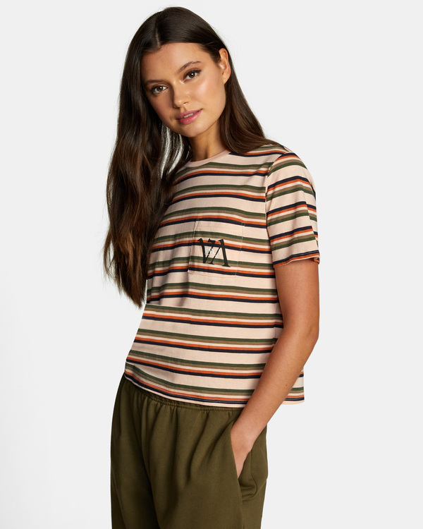 4 Balance VA - T-shirt pour Femme  Z3SSRERVF1 RVCA