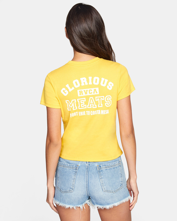 1 Matty Matheson Glorious Meats - T-Shirt for Women  Z3SSRNRVF1 RVCA