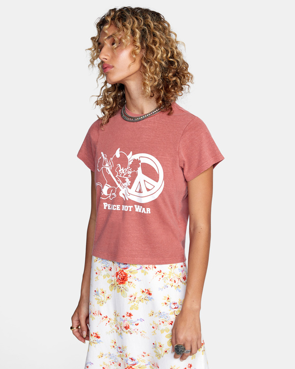 0 Peace Not War - T-Shirt for Women  Z3SSSDRVF1 RVCA