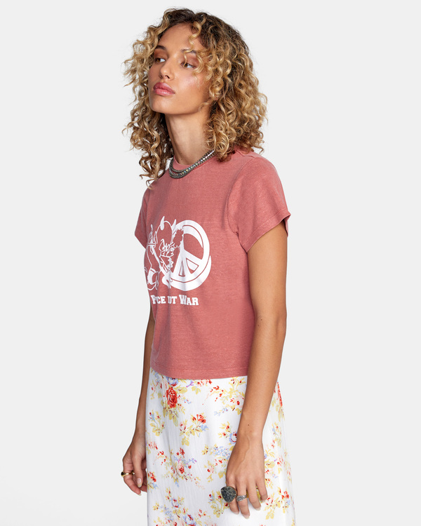 4 Peace Not War - T-Shirt for Women  Z3SSSDRVF1 RVCA