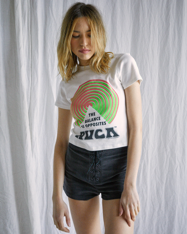 3 Camille Rowe - Shorts for Women Black Z3WKRCRVF1 RVCA