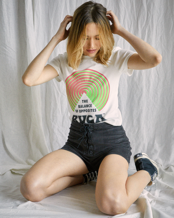 6 Camille Rowe - Shorts for Women Black Z3WKRCRVF1 RVCA