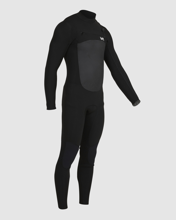 5 4/3mm Balance - Chest Zip Wetsuit for Men Black Z44MRARVMU RVCA