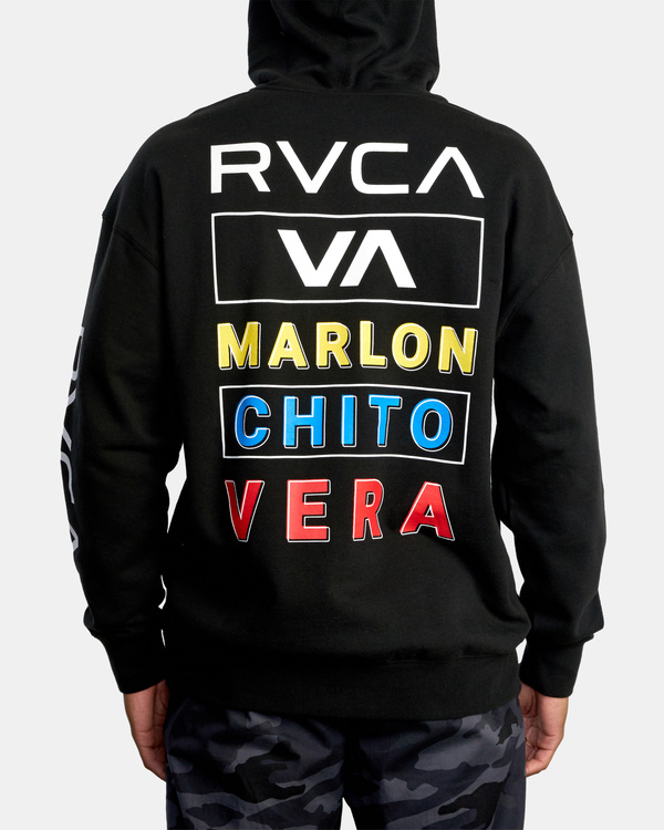1 Chito Patch - Sudadera con Capucha para Hombre  Z4HODBRVF1 RVCA
