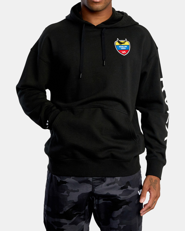 0 Chito Patch - Sudadera con Capucha para Hombre  Z4HODBRVF1 RVCA