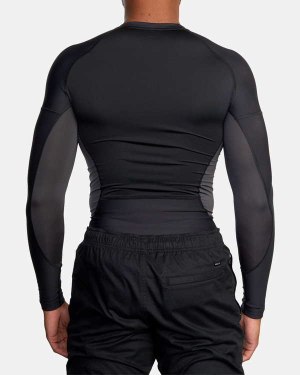 12 Compression - Long Sleeve Sports Top for Men  Z4KTMERVF1 RVCA