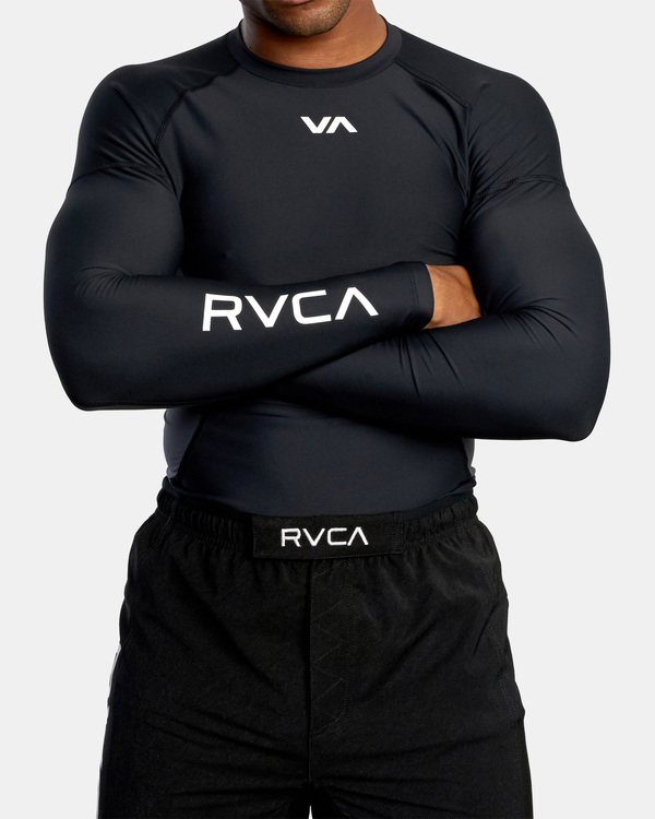 10 Compression - Long Sleeve Sports Top for Men  Z4KTMERVF1 RVCA
