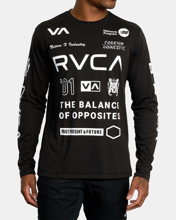 12 All Brand - Longsleeve für Männer  Z4LSDBRVF1 RVCA