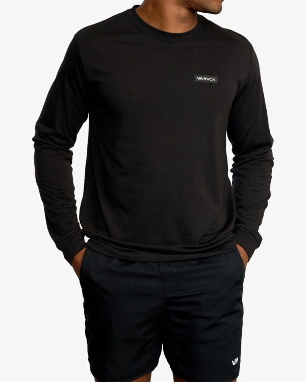 9 Icon - Long Sleeve T-Shirt for Men  Z4LSMARVF1 RVCA