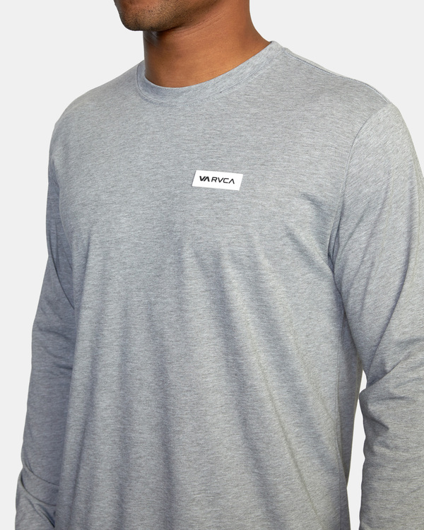 4 Icon - Long Sleeve T-Shirt for Men Grey Z4LSMARVF1 RVCA
