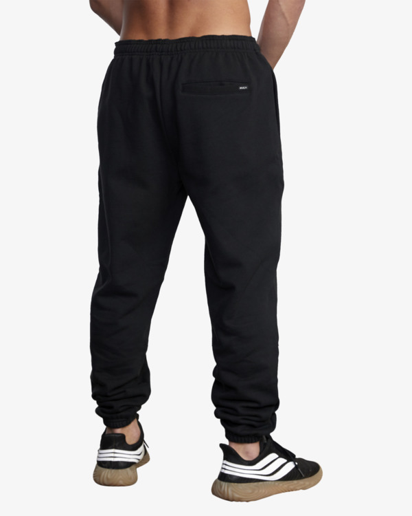 9 VA Essential - Tracksuit Bottoms for Men Black Z4PTMCRVF1 RVCA