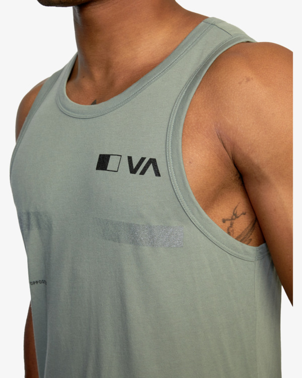 5 Pix Bar - Tank for Men Green Z4SGDARVF1 RVCA