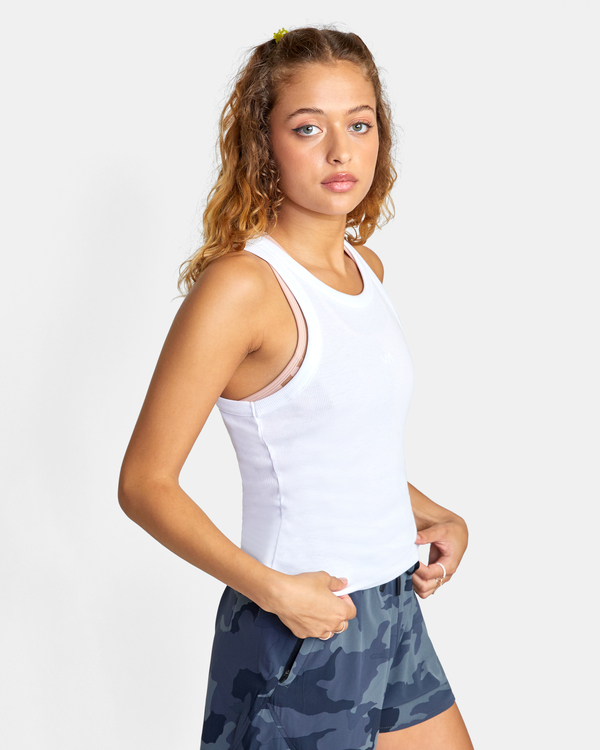 5 VA Essential - Tank Top for Women White Z4SGWARVF1 RVCA