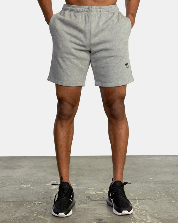 11 VA Essential Sweatshort - Short pour Homme Gris Z4WKMCRVF1 RVCA