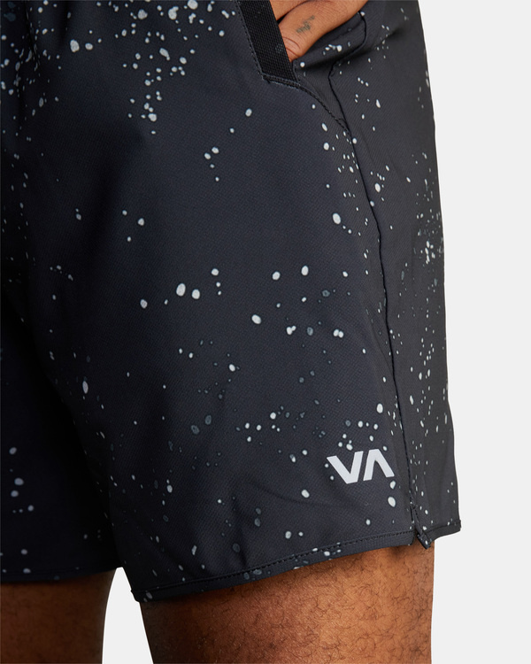 2 Yogger Stretch - Bermuda con vita elasticizzata da Uomo Black Z4WKMGRVF1 RVCA