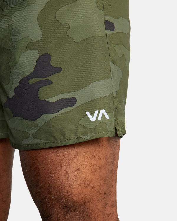 4 VA Sport Yogger IV - Performance Shorts for Men Green Z4WKMHRVF1 RVCA