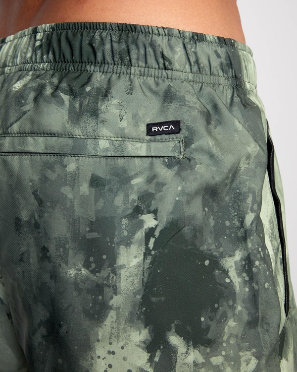 10 VA Sport Yogger IV - Performance Shorts for Men Green Z4WKMHRVF1 RVCA