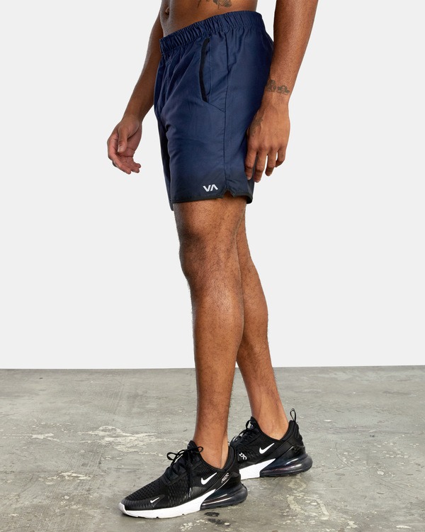 3 VA Sport Yogger IV - Performance Shorts for Men Blue Z4WKMHRVF1 RVCA